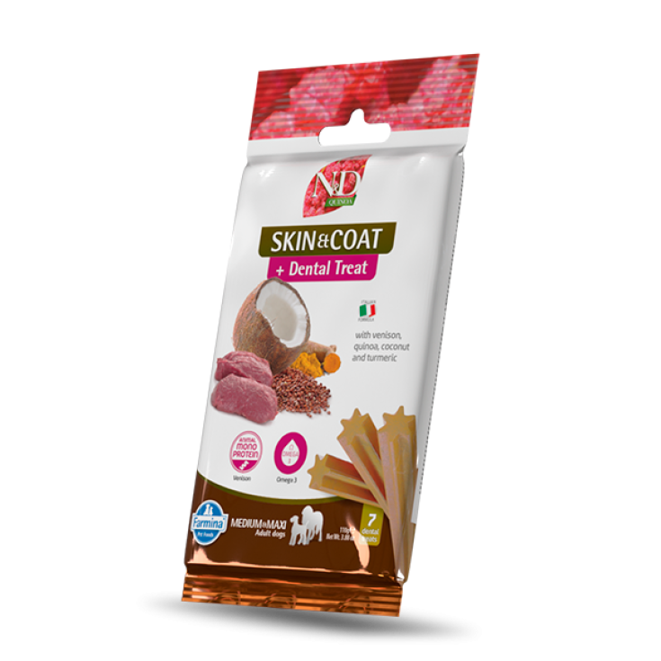 Quinoa e Cervo Adult Mini N&D Dental 60g