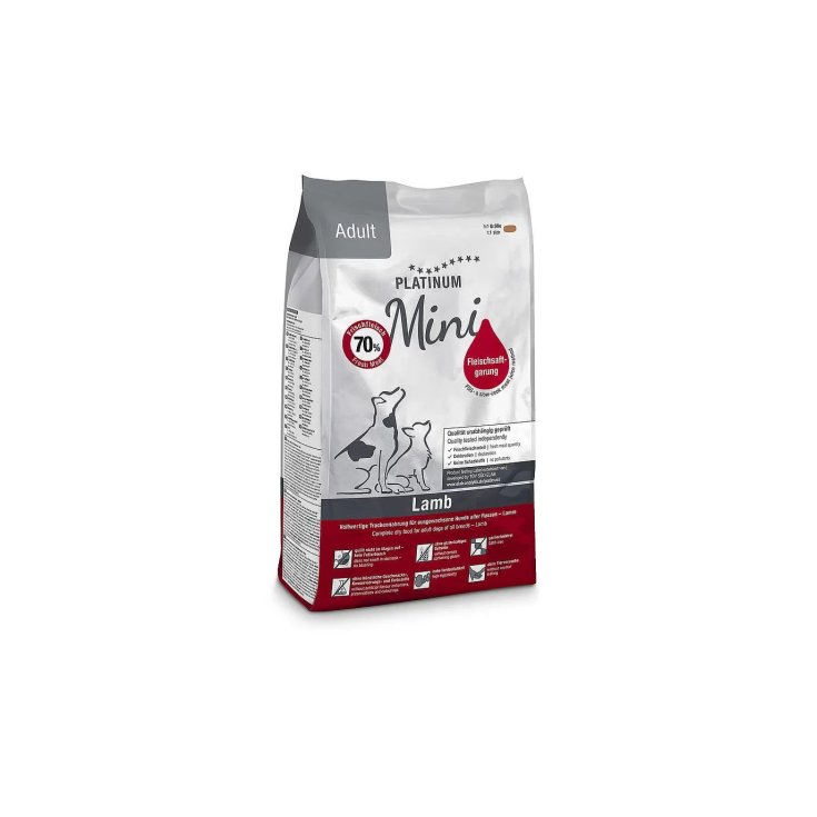 Mini Adult con Agnello Platinum 900g