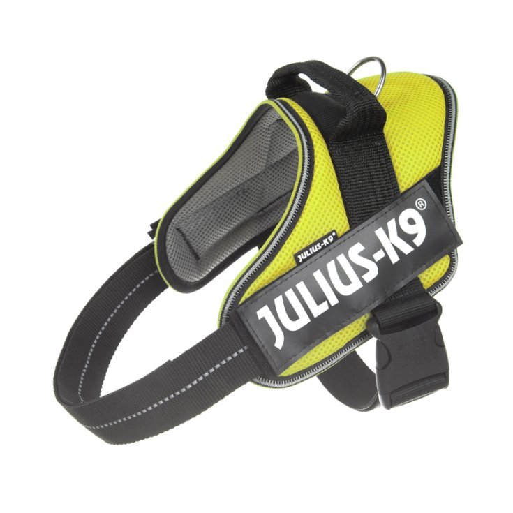 Pettorina IDC&reg;Powair XXS Baby 2 Giallo Fluo Julius K9 1 Pezzo