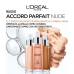 Accord Parfait Nude Siero Colorato L'Or&eacute;al N3-4
