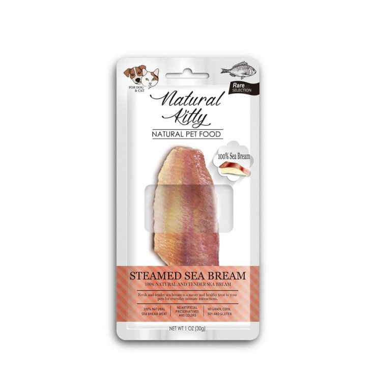 Natural Kitty Orata Al Vapore 30g