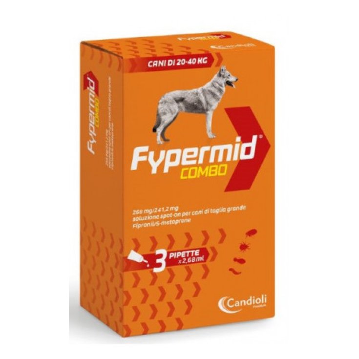 Fypermid Combo&nbsp;268 mg/241,2 mg per Cani&nbsp;20-40 kg 3 Pipette