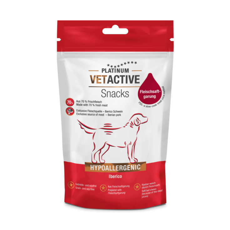 Hypoallergenic Iberico Platinum Vetactive Snack 200g
