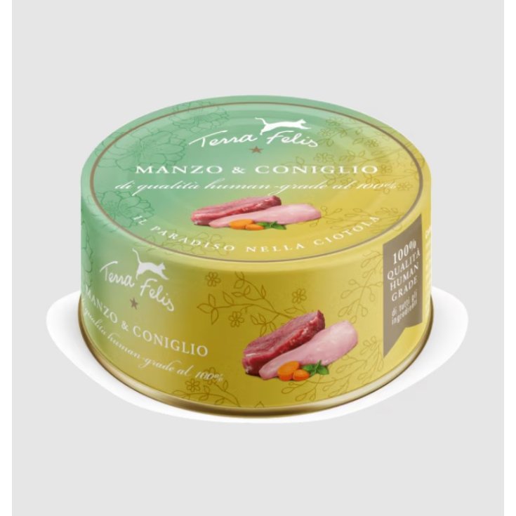 Manzo E Coniglio Terra Felis 70g