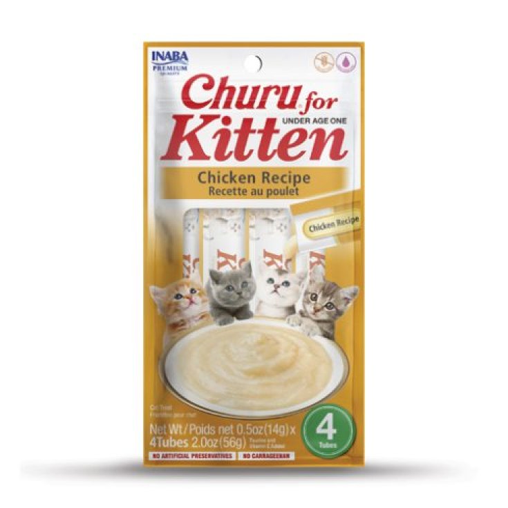 Churu Kitten Pollo Inaba 70g