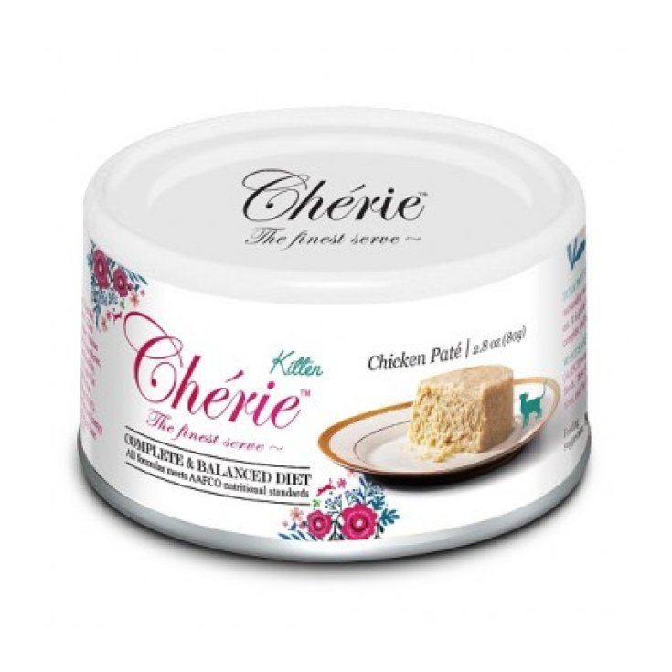 Kitten Mousse Pollo Cherie 80g