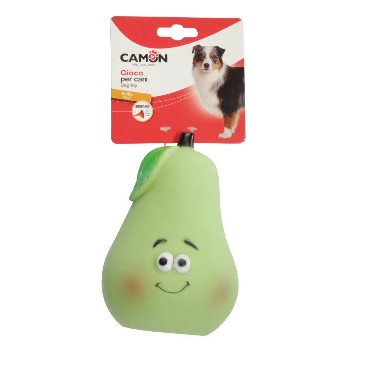 Pera In Vinile Con Squeaker Camon 1 Pezzo