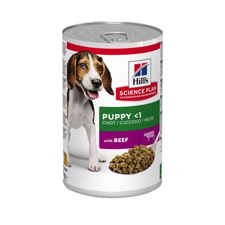 Puppy Con Manzo Hill's Science Plan 370g