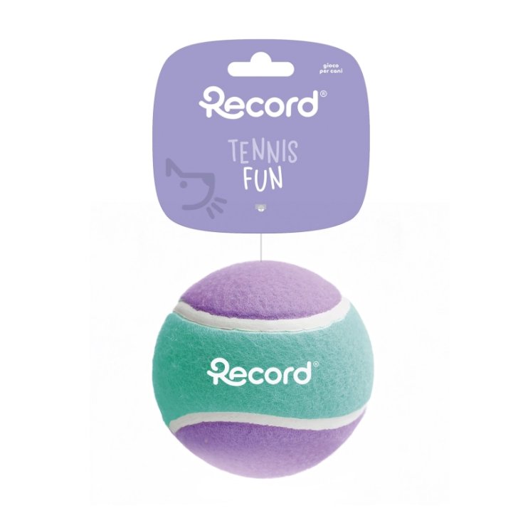 Pallina Tennis Fun Lilla Verde Record 1 Pezzo