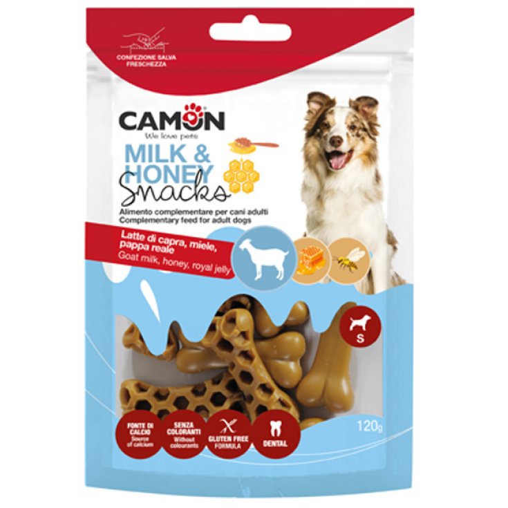 Dog Snack Milk & Honey Bones Multipack - Small - 120Gr. - 10 Pezzi