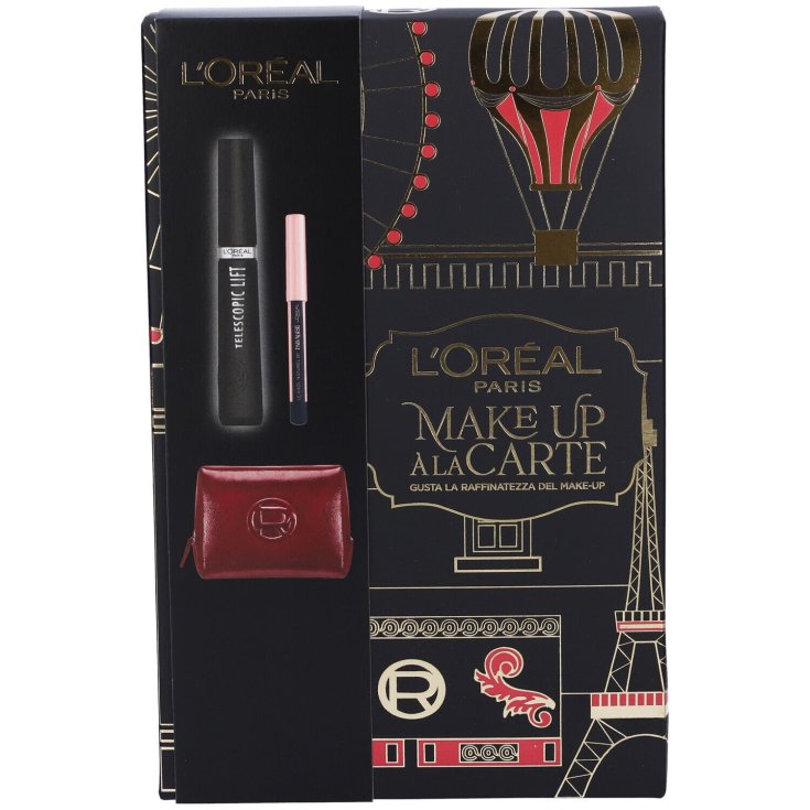 Make-Up &Agrave; La Carte Pochette Telescopic Lift+Matita Occhi L'Or&eacute;al Paris 1 Set Regalo