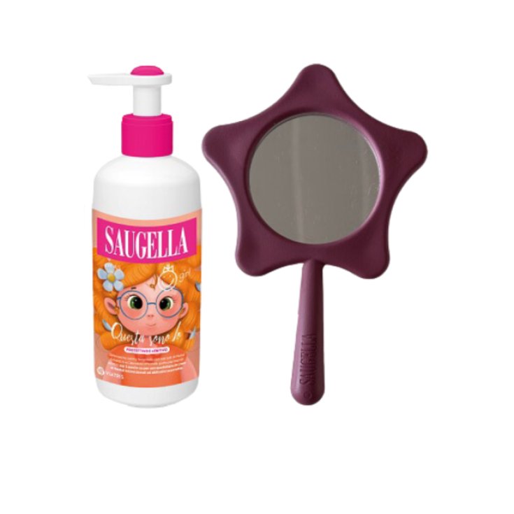 Detergente Intimo Questa Sono Io Saugella 200ml + Specchio Omaggio Detergente Intimo Questa Sono Io Saugella 200ml + Specchio Omaggio