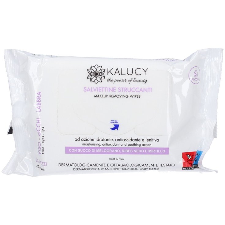 Salviette Struccanti Kalucy 20 Pezzi