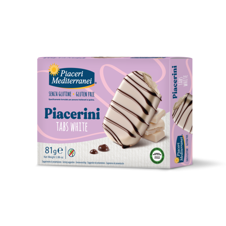 Piacerini Tabs White Piaceri Mediterranei 81g