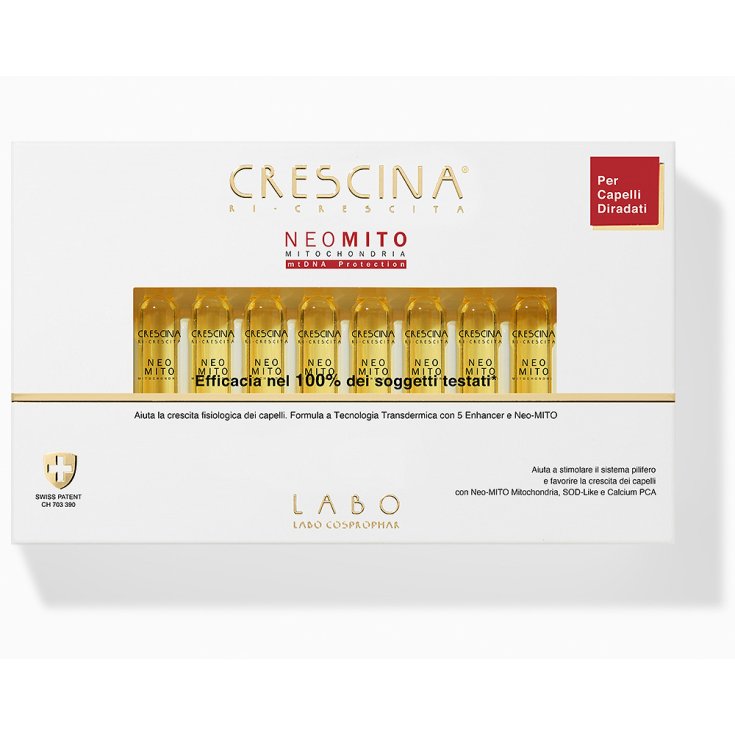 Crescina Ri-Crescita Neo-Mito 1300 Uomo 20 Fiale