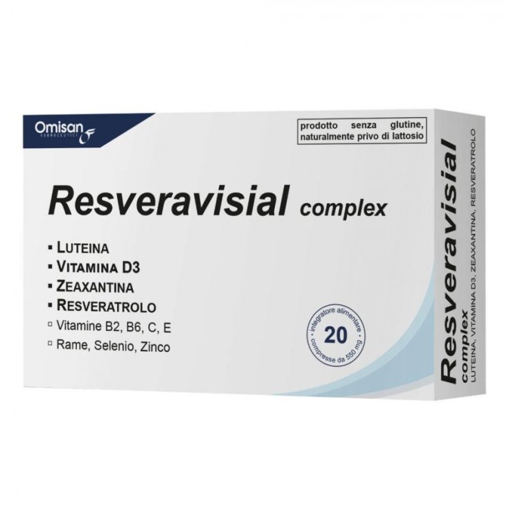 Resveravisial Complex Omisan 20 Compresse