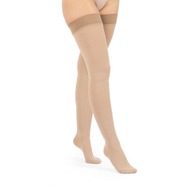 Autoreggenti 291 Lungo Beige S  Gloriamed Micro 1 Paio