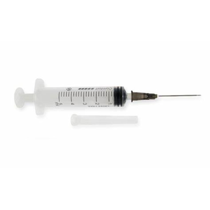 Silver Cross Siringhe Con Ago 5ml Comifar 100 Pezzi