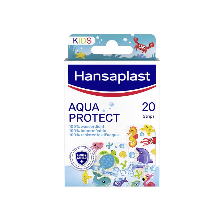 AQUA PROTECT KIDS Cerotti Hansaplast 20 Pezzi