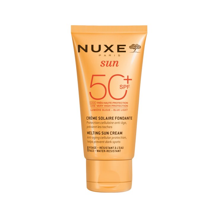 NUXE SUN Crema Solare Viso SPF 50+ Idratante Resistente all'Acqua 50 ml