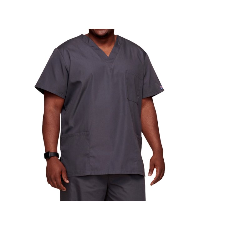 Casacca Scollo A V Cherokee Originals - Unisex XXS - Peltro GIMA