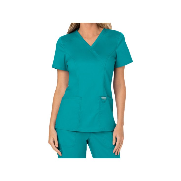 Casacca Finto Incrocio Cherokee Revolution - Donna XS - Foglia Di T&egrave; GIMA