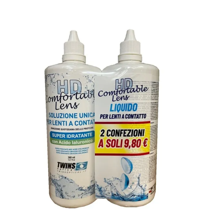 HD Comfortable Lens Soluzione Unica Twins Optical 2x360 ml