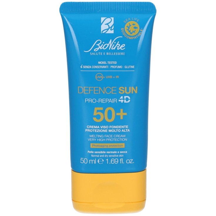 Defence Sun Spf50+ Crema Viso Fondente BioNike 50ml Defence Sun Spf50+ Crema Viso Fondente BioNike 50ml