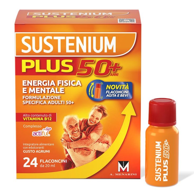 Sustenium Plus 50+ Menarini 24 Flaconcini