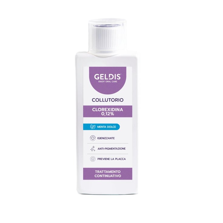 Colluttorio Clorexidina 0.12% Menta GELDIS 200ml Colluttorio Clorexidina 0.12% Menta GELDIS 200ml