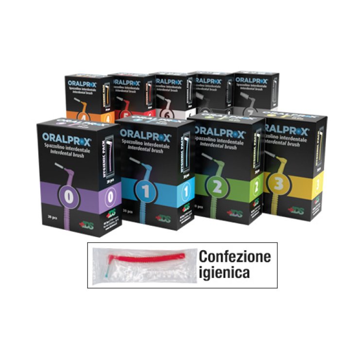 Scovolino Interdentale Mis.5 Rosso OralProx 6 Pezzi