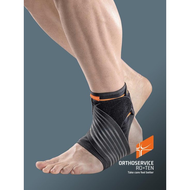 Malleolite Cavigliera con Tiranti Elastica a 8 Tg.S Ro+Ten
