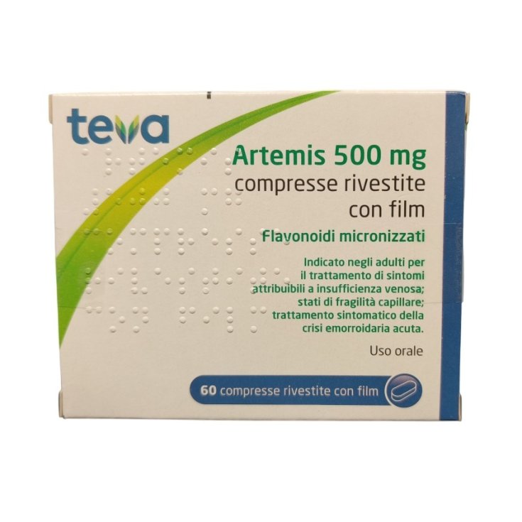 Artemis 500mg TEVA 60 Compresse Rivestite