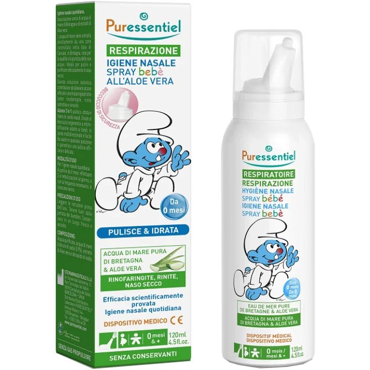 Igiene Nasale Spray BB Puffi Puressentiel&reg; 120ml