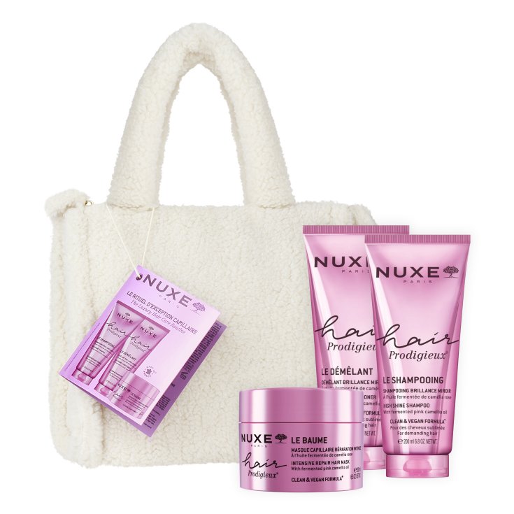 Nuxe Cofanetto Hair Prodigieux 2025 con Balsamo e Shampoo 200ml
