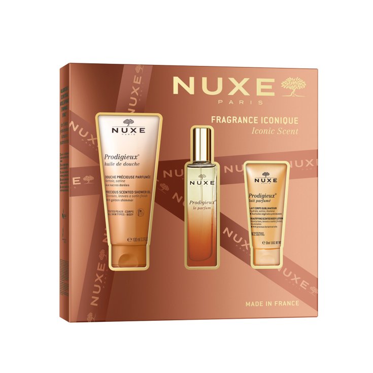 Nuxe Cofanetto Prodigieux Parfum 2025: Profumo, Gel Doccia e Lozione Corpo