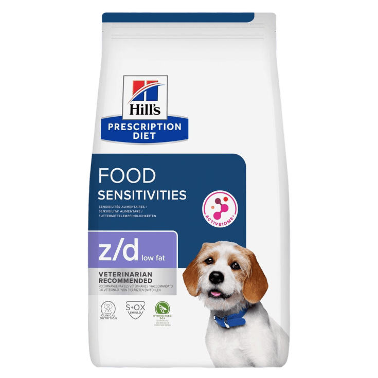 Hill's Prescription Diet z/d Low Fat Alimento Per Cani All'Idrolizzato Di Soia 3kg