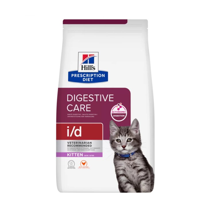 Hill's Prescription Diet kitten digestive care i/d con pollo 1,5 kg