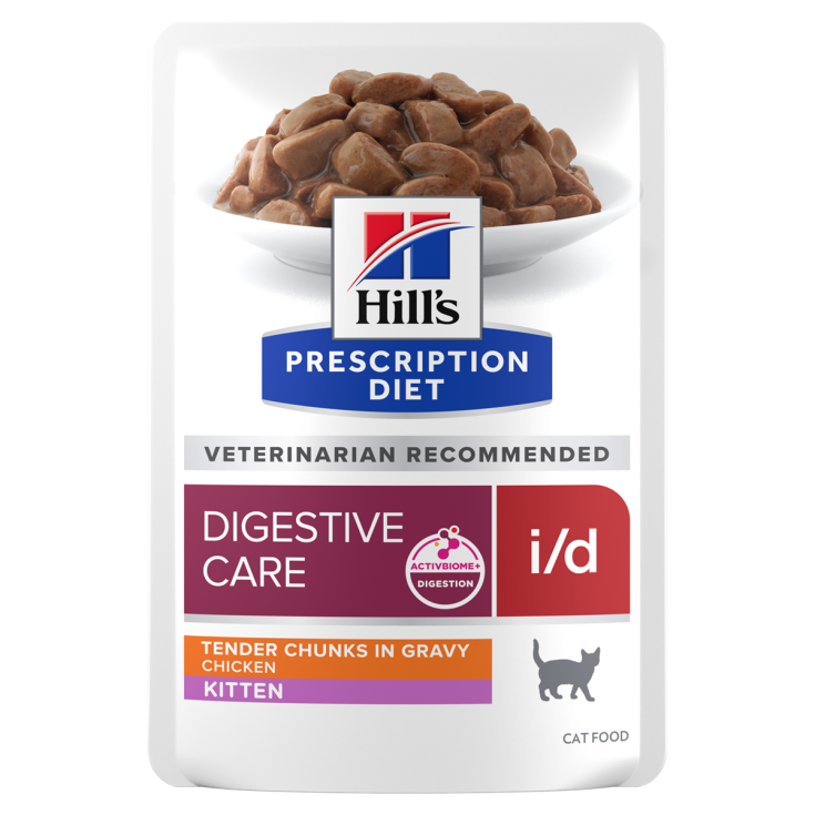 Hill&rsquo;s Prescription Diet I/D KITTEN FELINE 12buste x 85gr POLLO