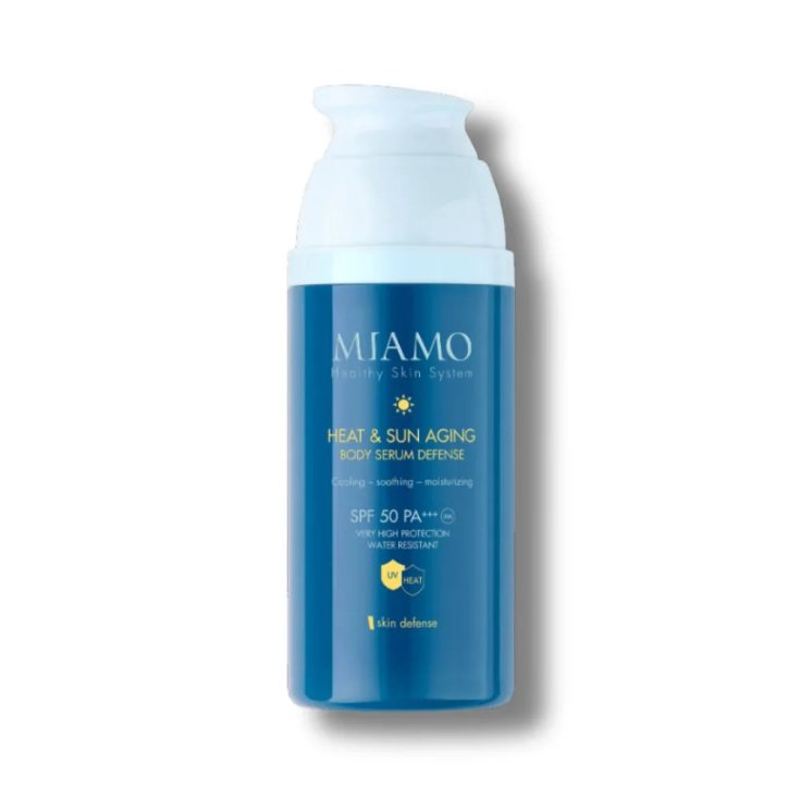 Miamo Skin Defense - Heat & Sun Aging Body Serum Defense Siero Solare Corpo SPF50 PA+++, 100ml