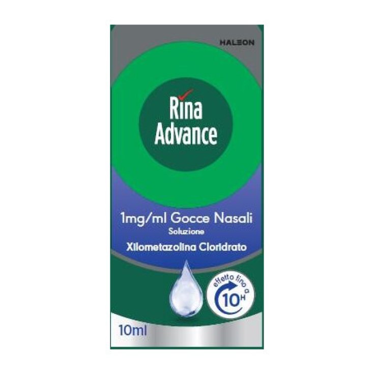 Rina Advance 0,1%  Gocce Nasali 10ml