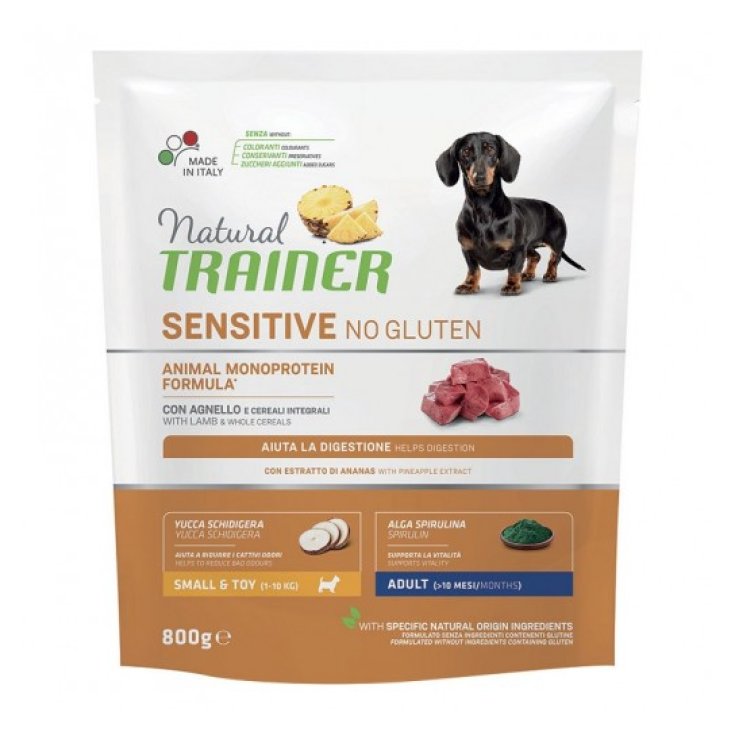 Natural Sensitive No Grain Small & Toy Adult con Trota e Patate - 800GR
