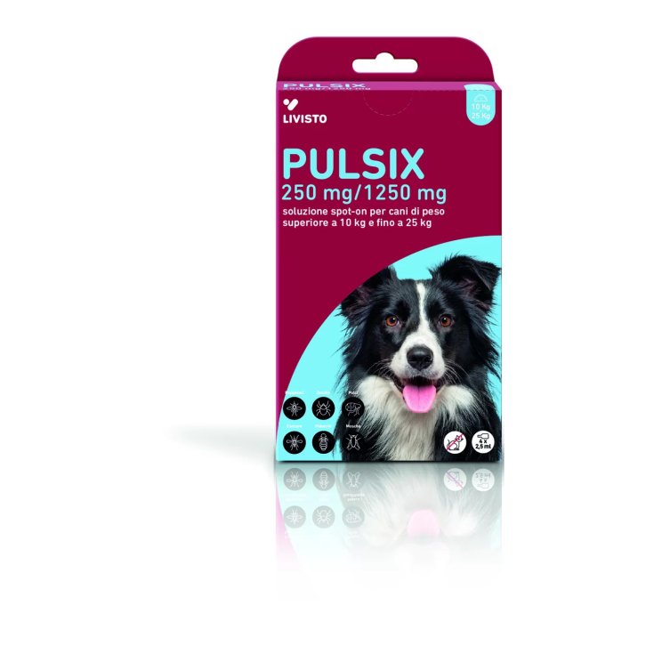 Industria Italiana Trei Pulsix Spot-on Cani 10-25kg, 4 Pipette