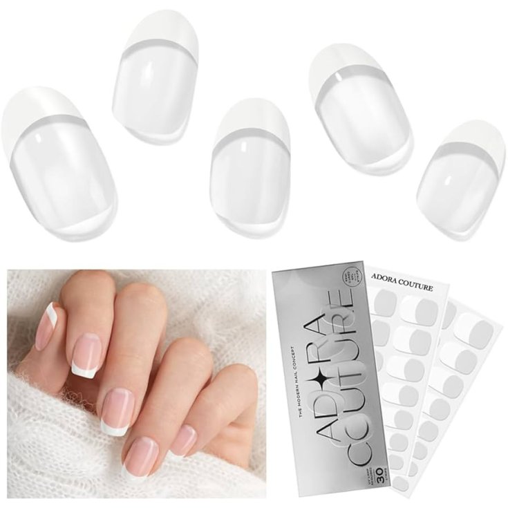 Beautytime Striscette Riutilizzabili French Manicure