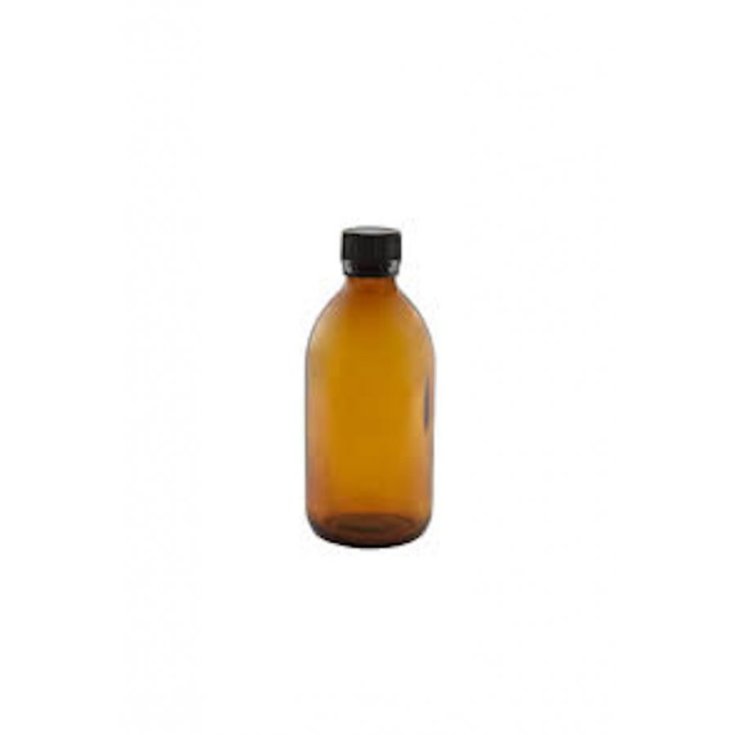 Farmalabor Flacone Vetro 500ml con Tappo, Set da 5