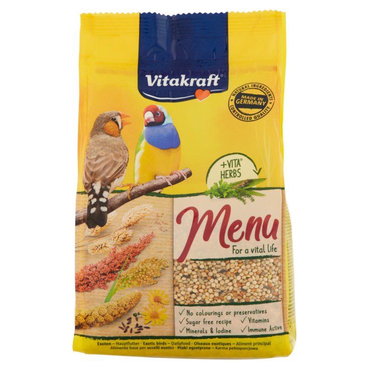 Vitakraft Menu per Uccelli Esotici 500 g
