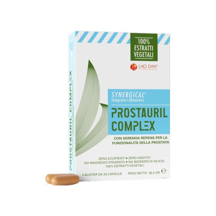 Lao Dan Prostauril Complex 60 Capsule Integratore per Vie Urinarie