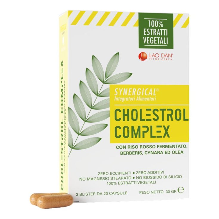 Lao Dan Cholesterol Complex Integratore per Colesterolo - 60 Capsule