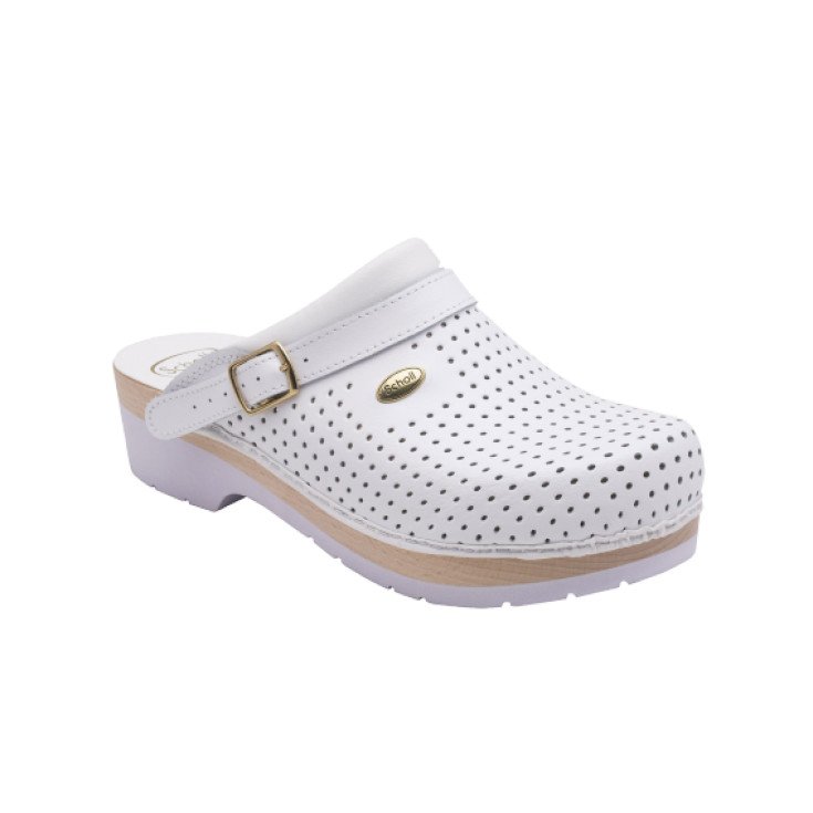 Scholl Clog Supercomf Bianco Bycast Unisex