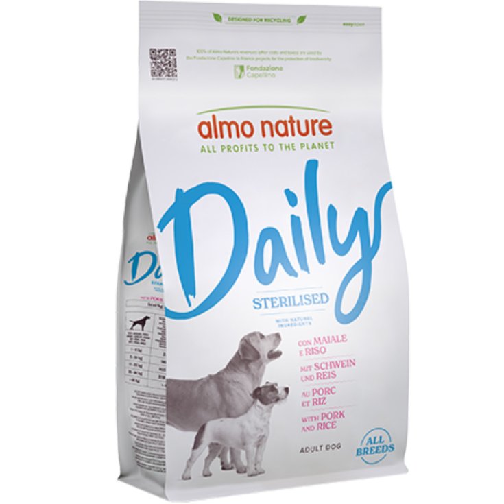 Almo Nature Daily Dog Adult Maiale e Riso 12 Kg